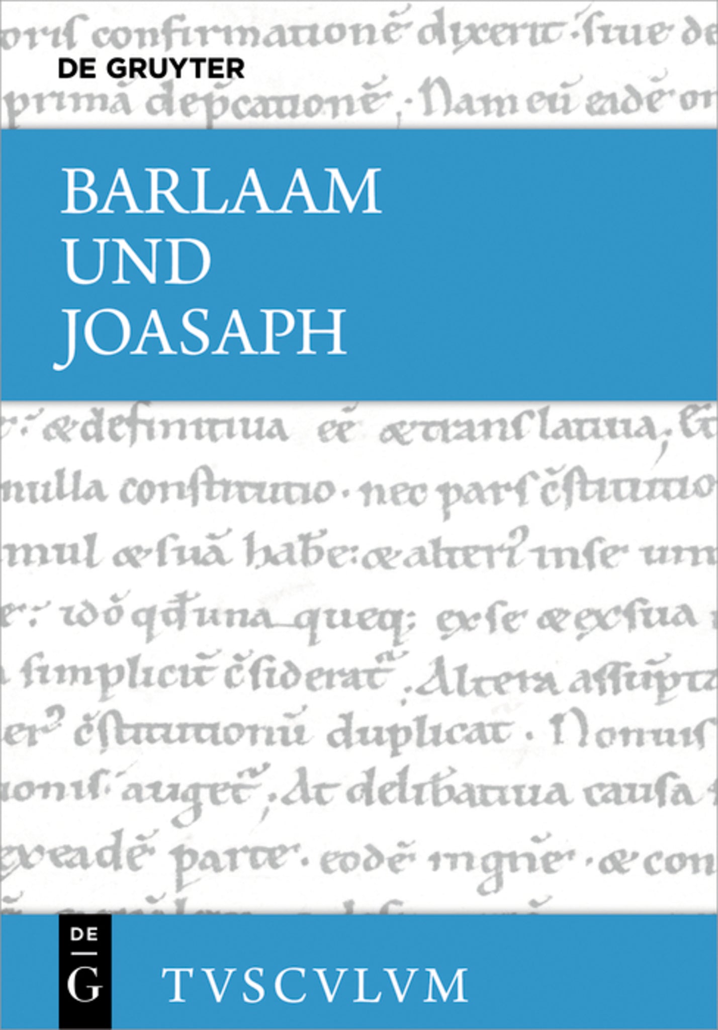 Cover image for Barlaam und Joasaph ISBN 9783111633626